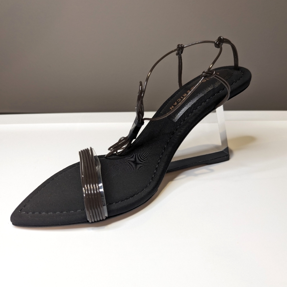 Good American Black Wedges